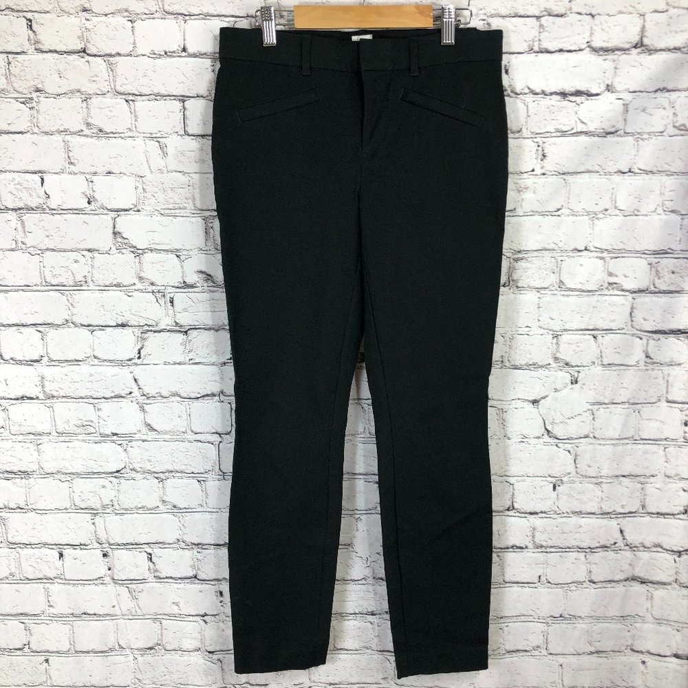 GAP Stretchy Pants, Skinny Ankle, Size 2, Black, w/ Zipped Front Pockets, NWOT